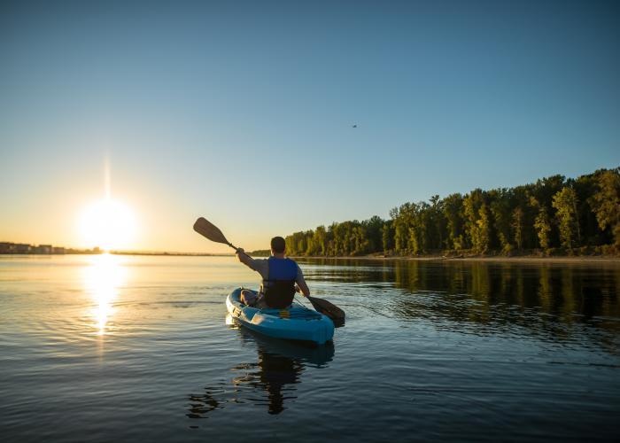 kayaking