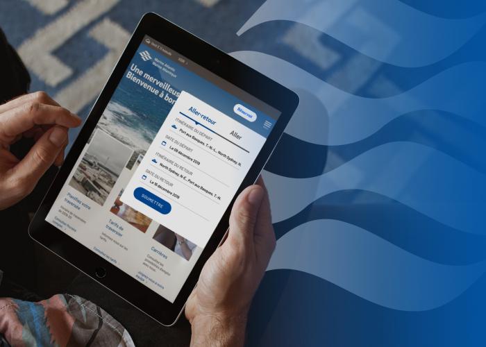 Le nouveau site web du Marine Atlantique