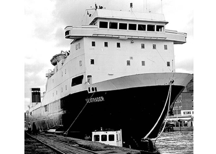 Seatrader docked