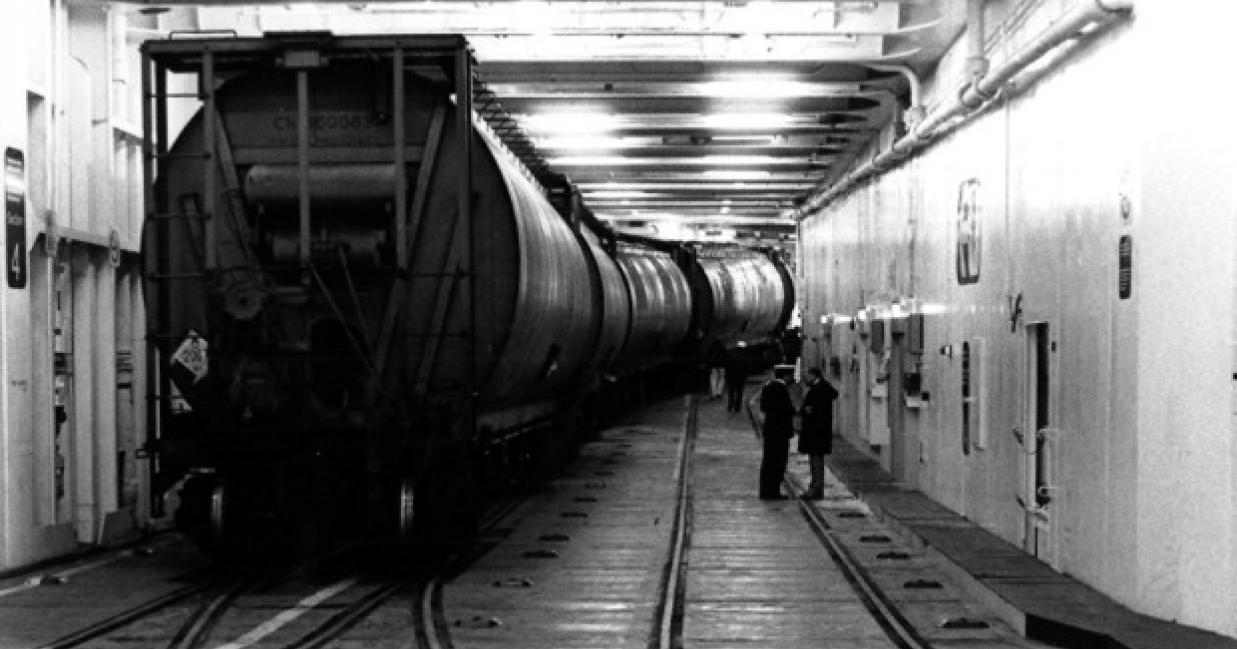 train in tunnel