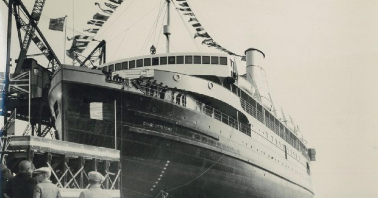 the ss charlottetown docked