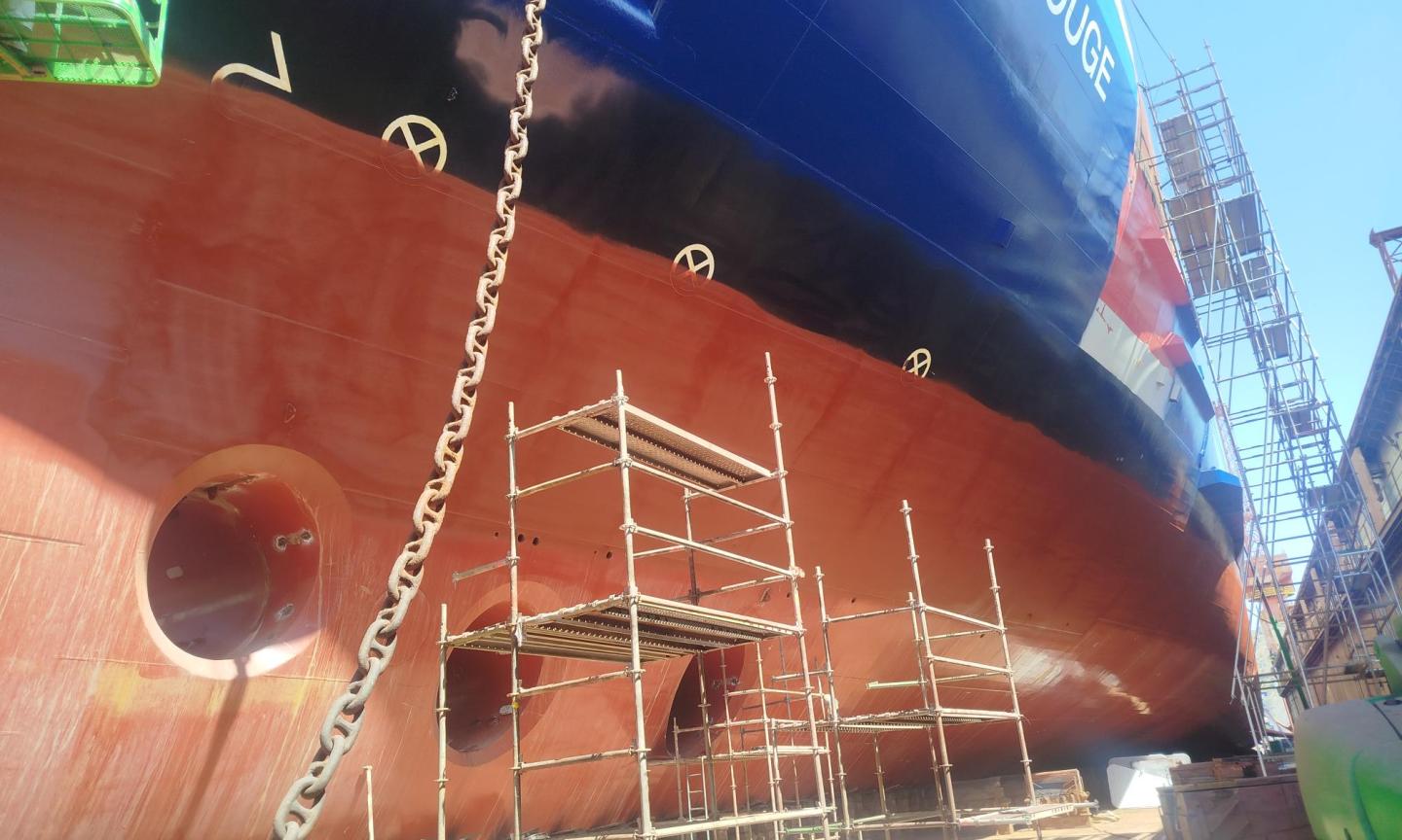 new vessel construction