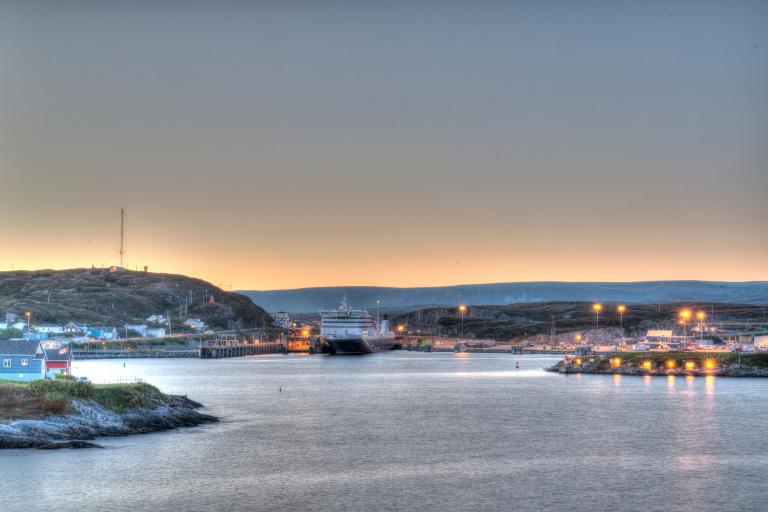 ship in harbour