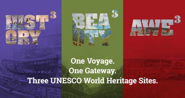 Image: "History, Beauty, Awe - One Voyage, One Gateway: Three UNESCO World Heritage Sites"