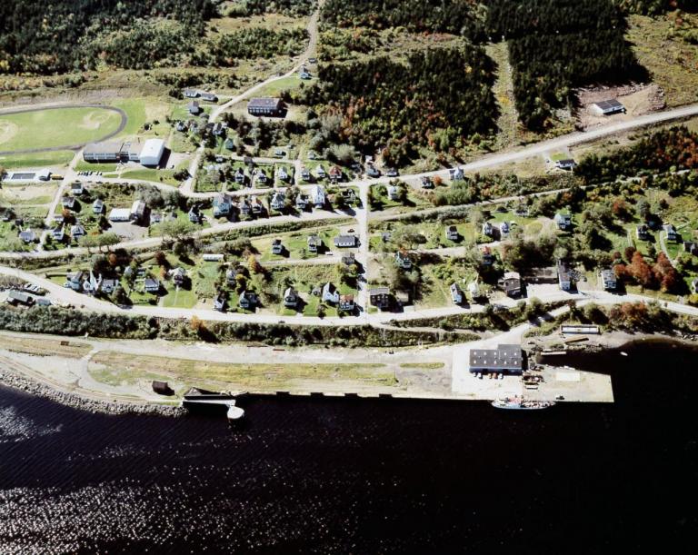 Image: Aerial view of Mulgrave, Nova Scotia