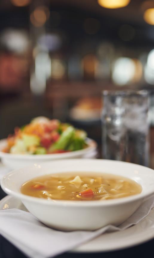 soup and salad