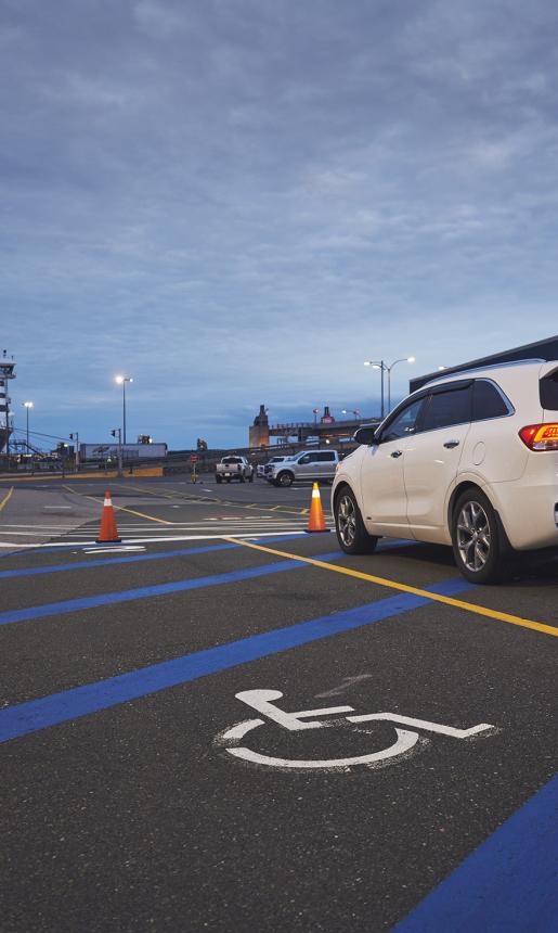 Nova Scotia Terminal Handicap Parking Space