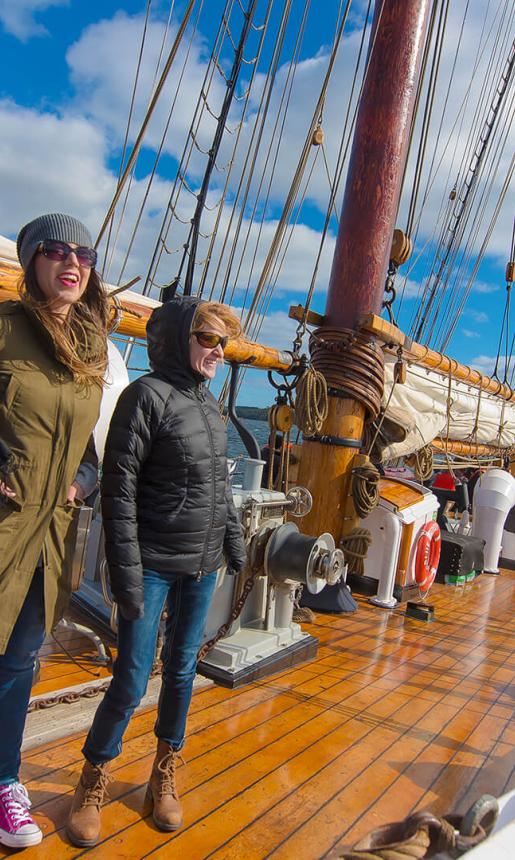 Passengers on Bluenose II