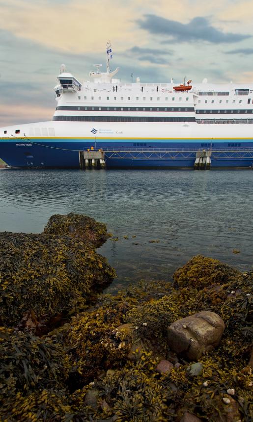 Marine Atlantic "Atlantic Vision" Ferry on the water