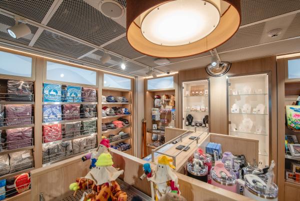Retail store shelves